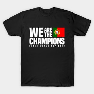 Qatar World Cup Champions 2022 - Portugal T-Shirt